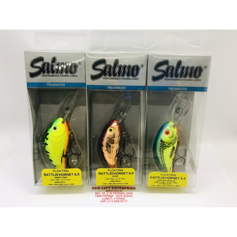 Salmo Rattlin Hornet Crankbait 4,5cm floating