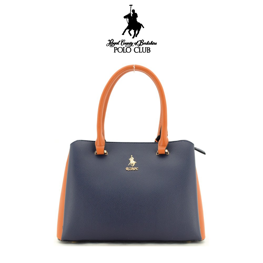RCB Polo Club Women Top Handle Handbag Navy Blue RCHCO 86354 Shopee Malaysia