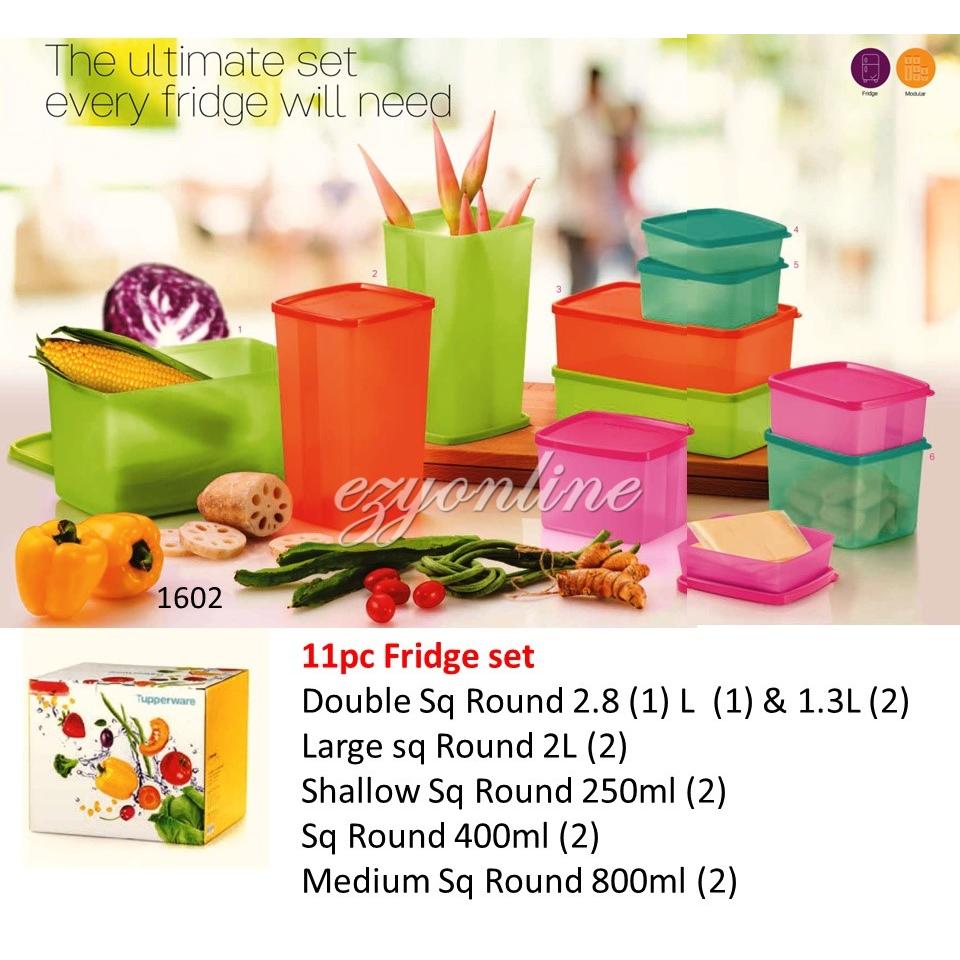 Tupperware Fridge Fresh Set (11pc) | Shopee Malaysia