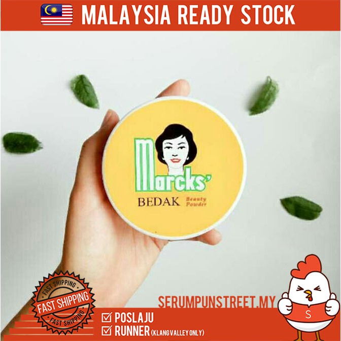 READY STOCK Bedak Marcks (Rose & Invisible) | Shopee Malaysia