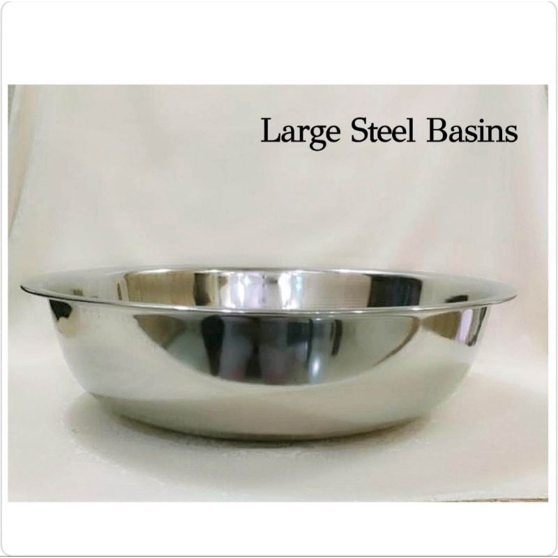 Stainless Steel Large Deep Basins - Basin / Bekas Makanan - Keluli ...
