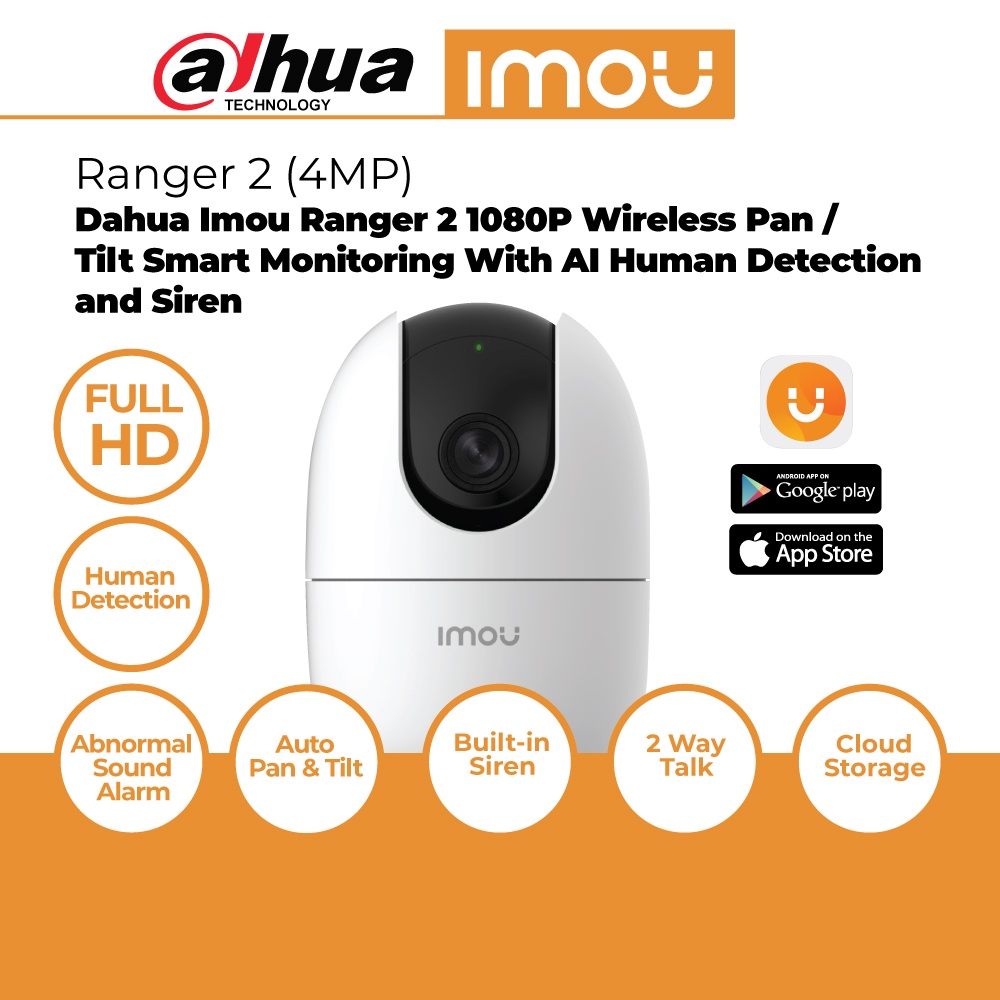  Imou Security Camera Indoor Camera Pan/Tilt Wireless