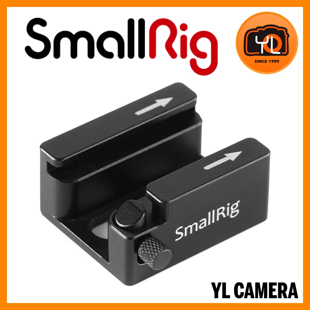 SmallRig BUC2260B Cold Shoe Mount Adapter with Safety Release Shopee