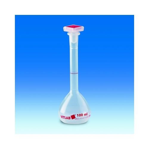 Volumetric Flask 100ml Class A Pmp Vitlab Shopee Malaysia 6476