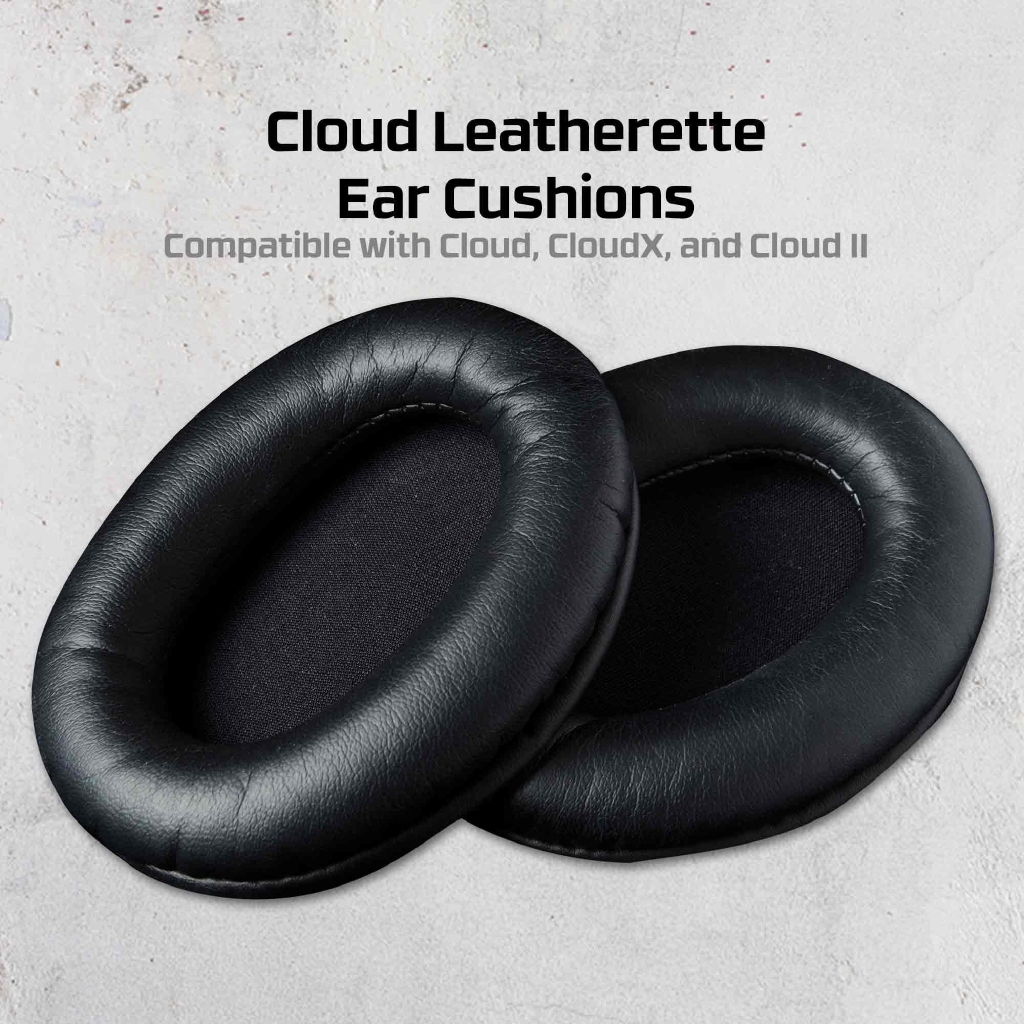 HyperX Replacement Leather Ear Cups For Cloud, CloudX,Cloud II Headset
