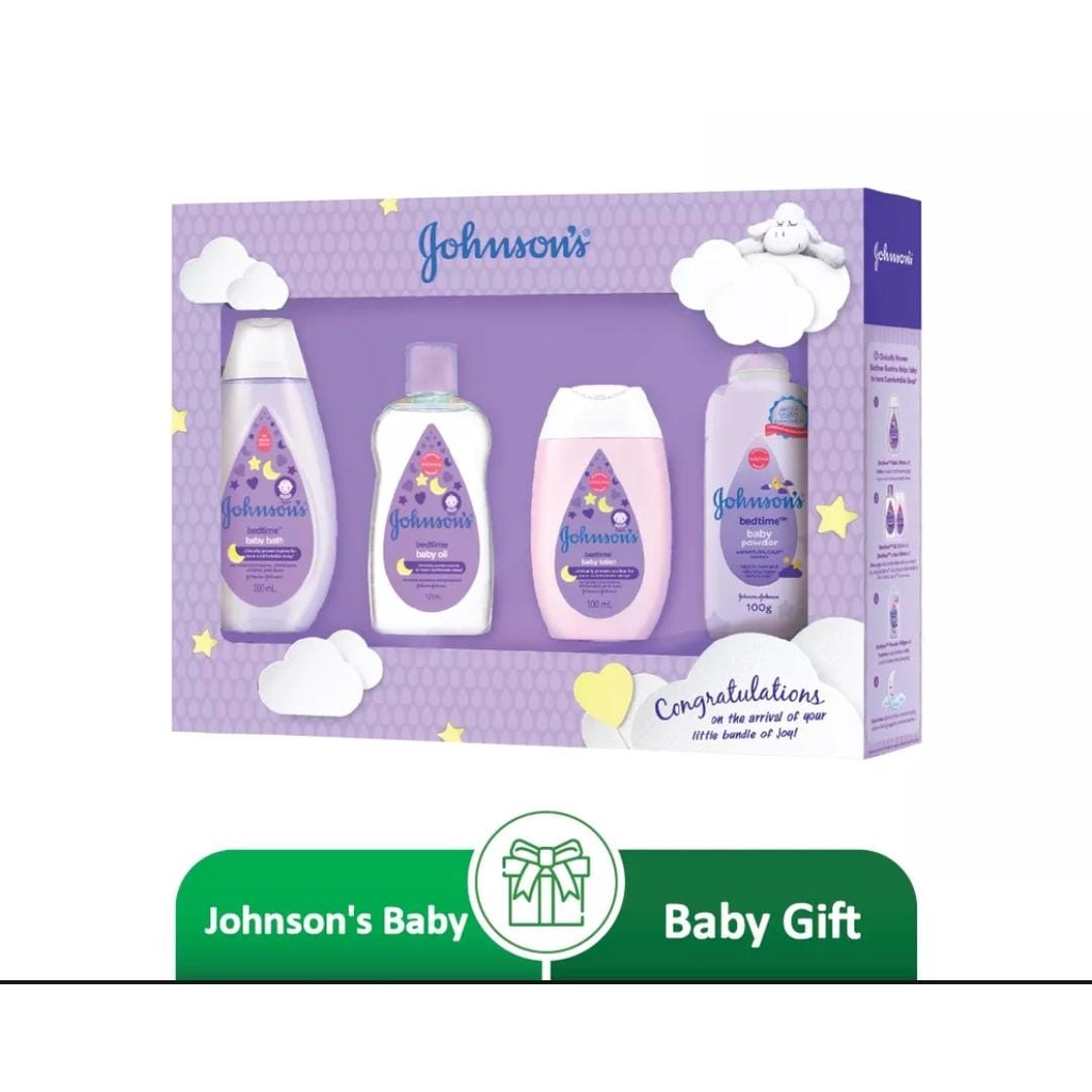 Johnson's bath time gift hot sale set