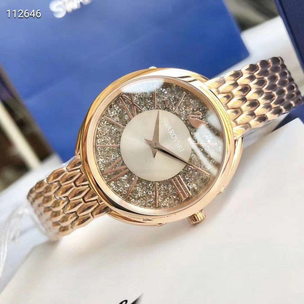 Crystalline glam best sale watch swarovski