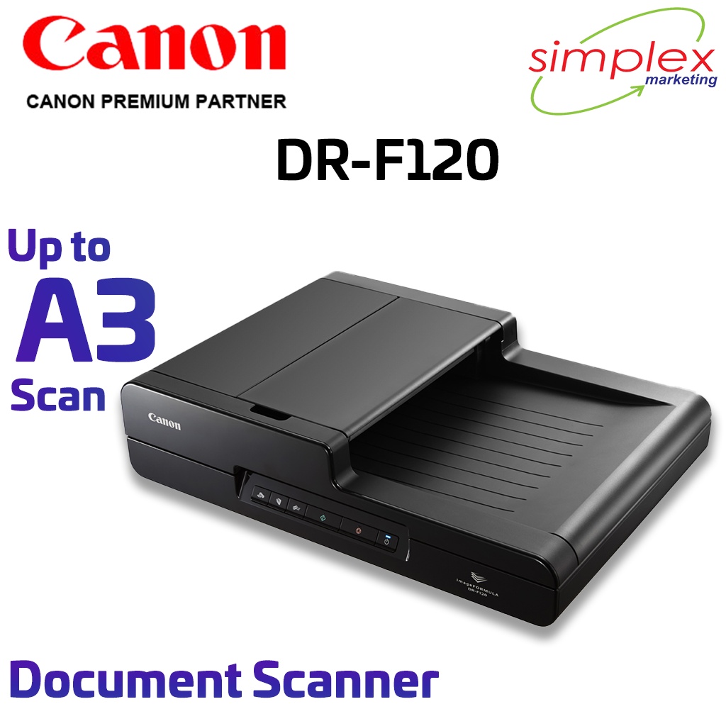 Canon imageFORMULA DR-F120 Document Scanner | Shopee Malaysia