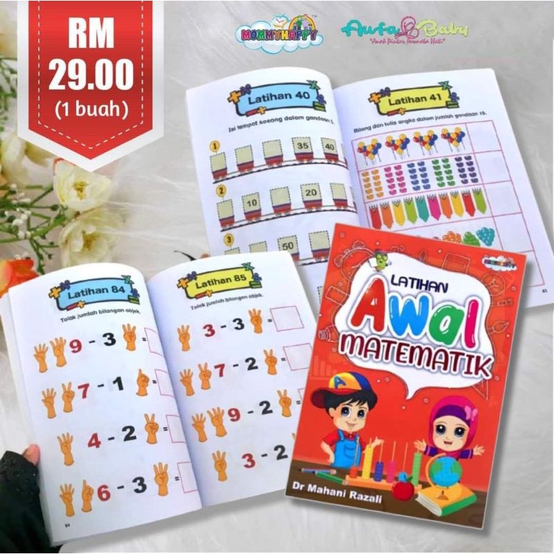 Buku Latihan Awal Matematik. Sangat Sesuai Untuk Anak Tadika Dan Pra ...