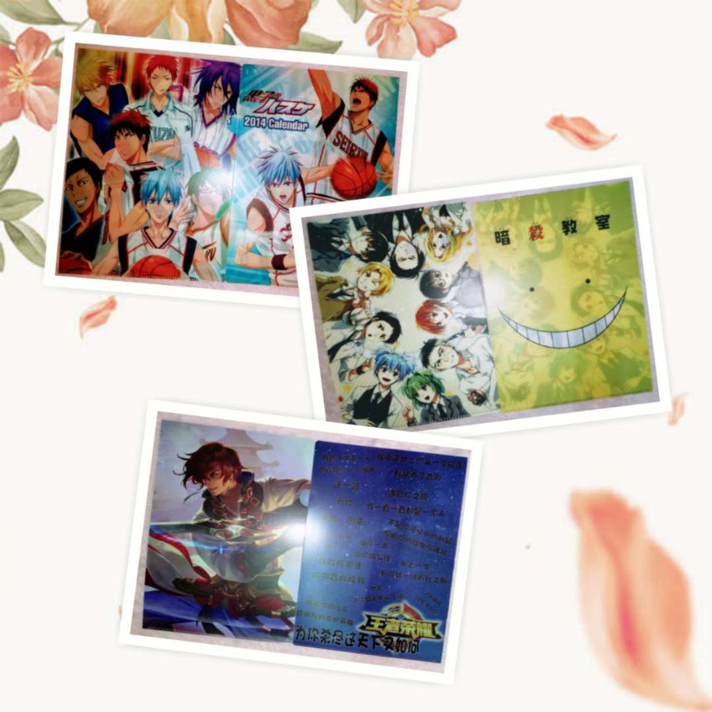 Anime A4 File Folder | Shopee Malaysia