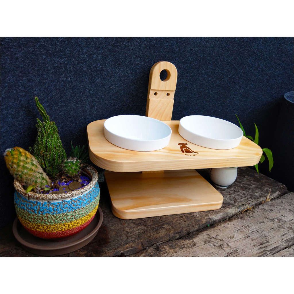 Buy Crooked Solid Wood Made In Taiwan [PET BAY] Adjustable Log Double