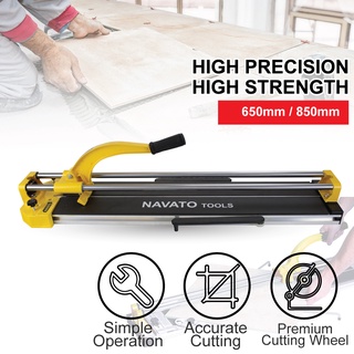 Mesin Pemotong Jubin Navato Tile Cutter Double Rail 650MM 850MM Free ...