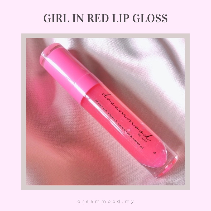Dreammood Girl in Pink Non Sticky Lip Gloss Lip Moisturizer Lip Tint Shopee Malaysia