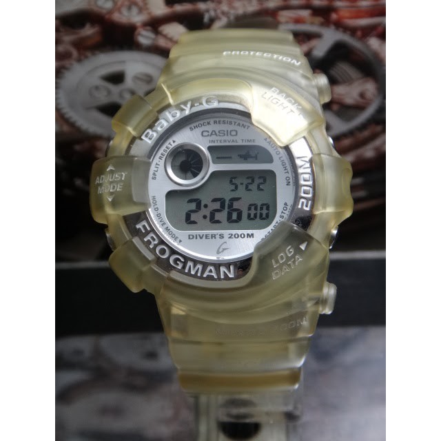 CASIO BABY-G BGW-100 FROGMAN WATCH