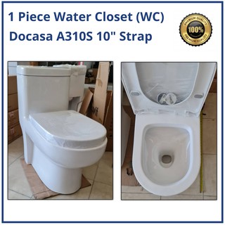 Docasa Premium One Piece WC 200MM 250MM 300MM or PTRAP 180MM WASHDOWN ...