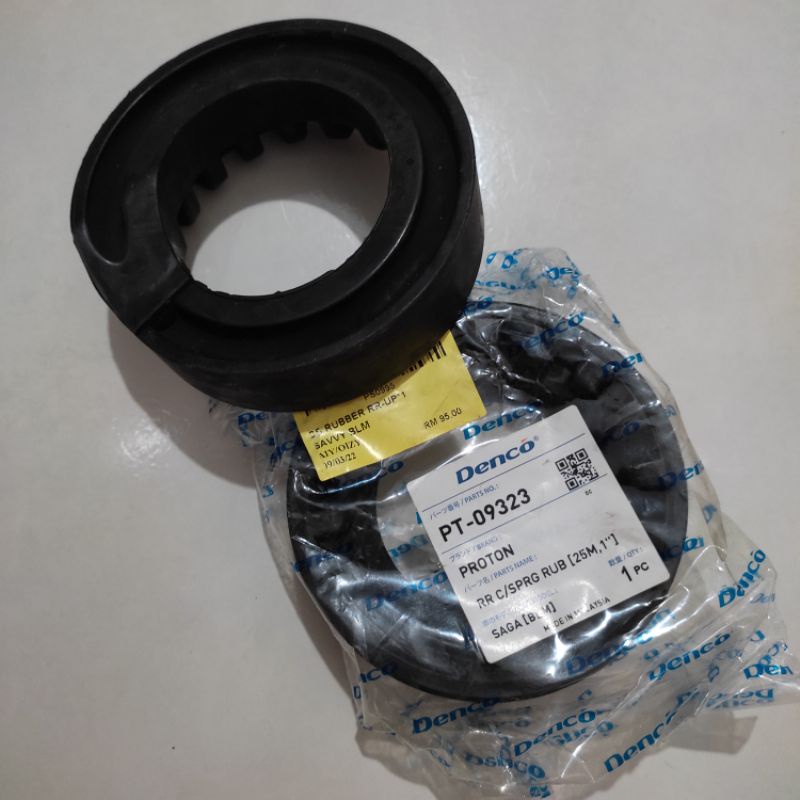 Denco Rear Coil Spring Rubber Proton Saga BLM Shopee Malaysia