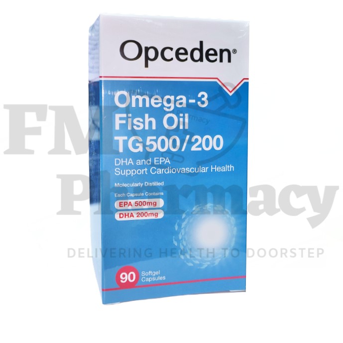 Opceden Omega3 Fish Oil TG500/200 90's (Exp 11/2023) Shopee Malaysia