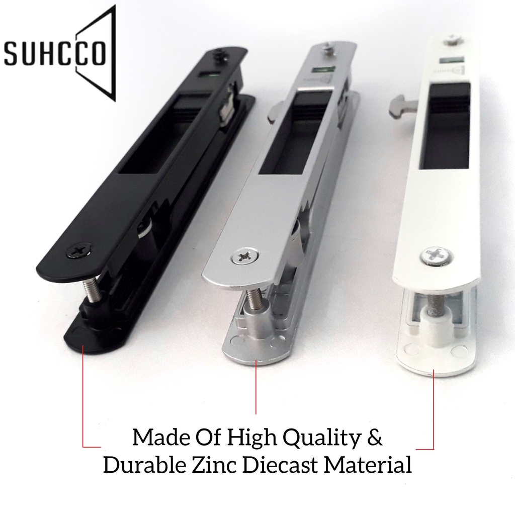 St Guchi / Suhcco Sliding Lock With Key 32mm Thickness Aluminum Sliding ...