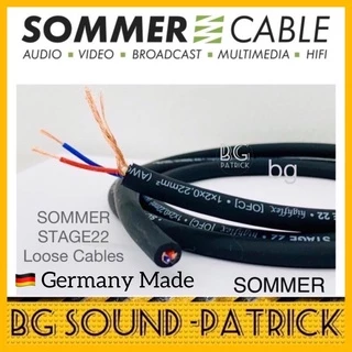 Sommer cable Shop, Microphone Cable Stage 22 Highflex, 2 x 0,22 mm², XLR  / jack, NEUTRIK®