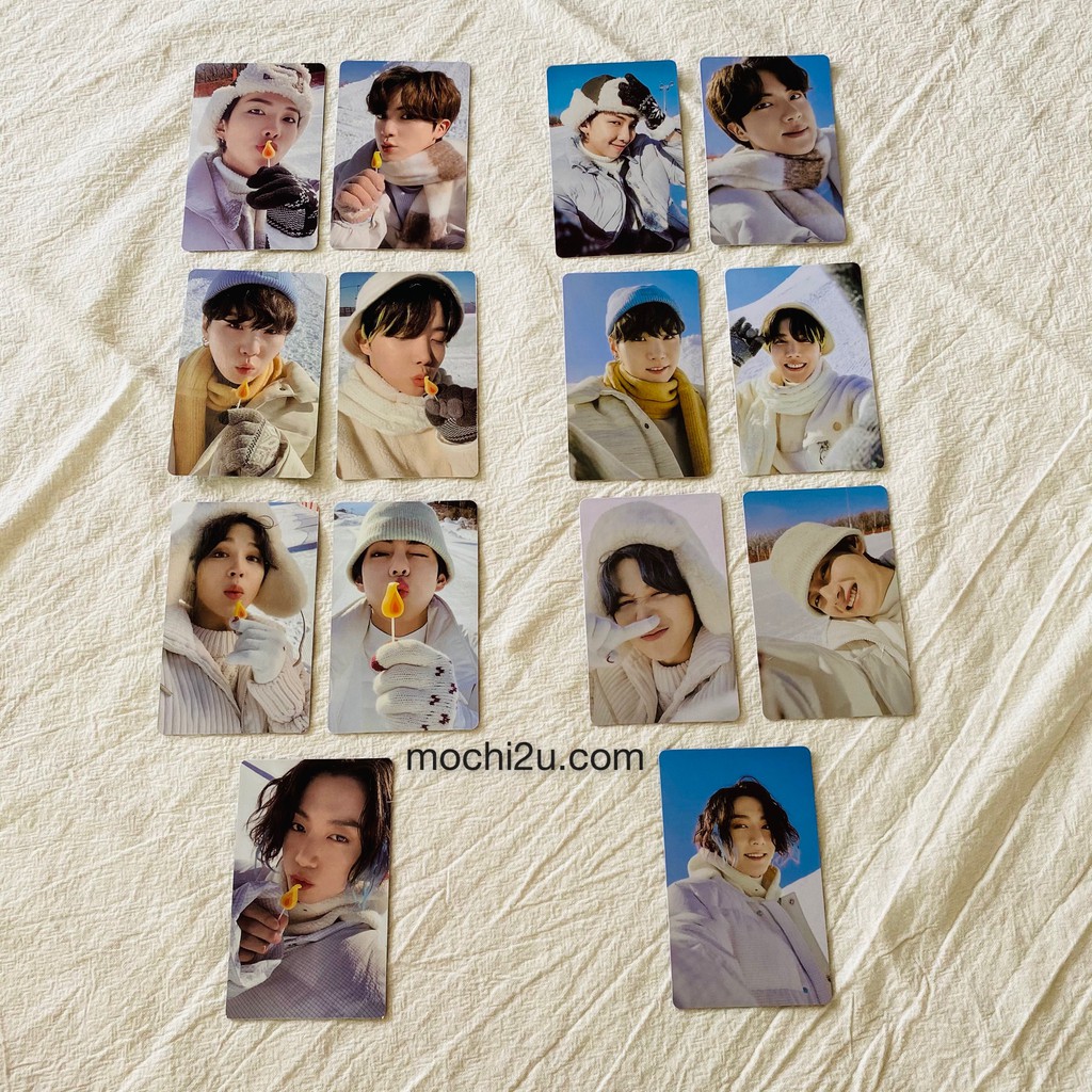 🇲🇾 READY STOCK] (7PCS/SET) BTS WINTER PACKAGE 2021 PHOTO