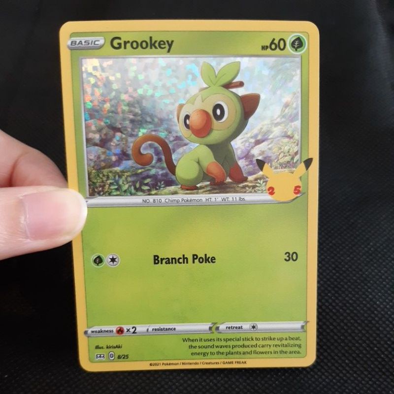 Pokemon Card TCG:McDonalds 25th Promo Chespin/Turtwig/Rowlet/Grookey/Chimchar/Fennekin/Torchic/Oshawott/Totodile/Froakie  | Shopee Malaysia