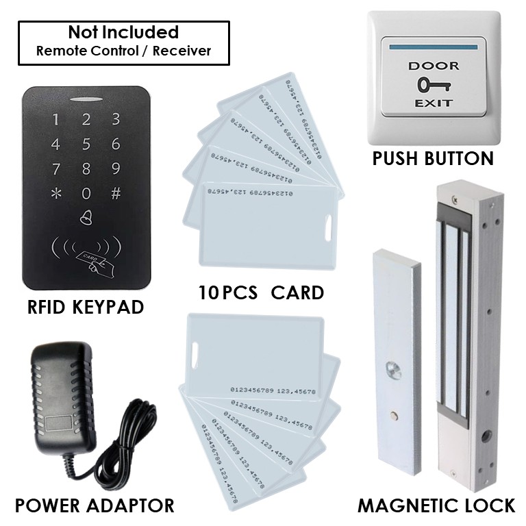 RFID D99 / KM99 Door Access Control System With Electric 600lbs (280KG ...