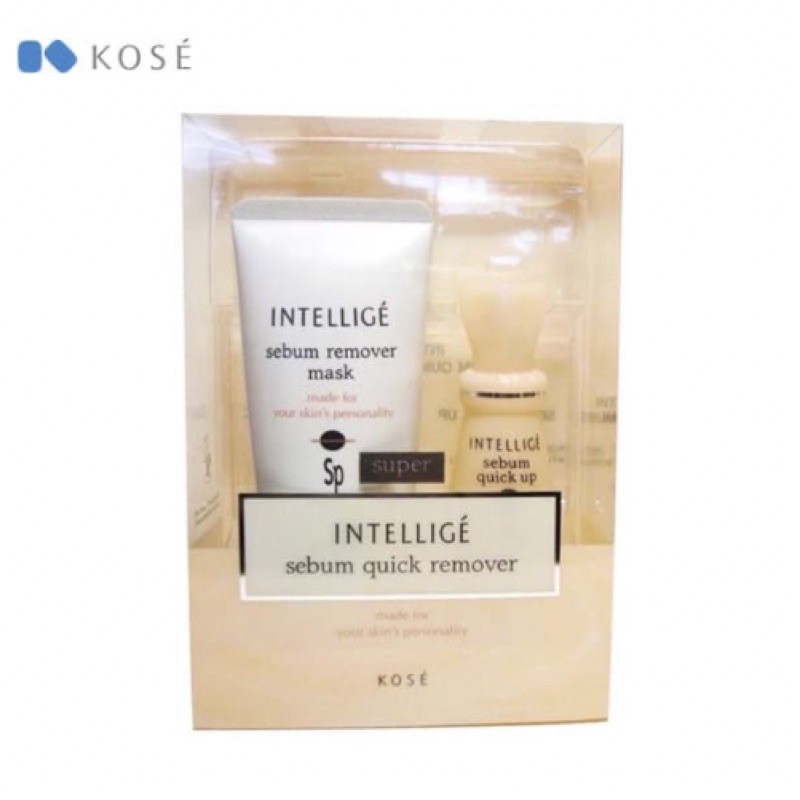 KOSE Intellige Sebum Quick Remover(T-Zone Mask) | Shopee Malaysia