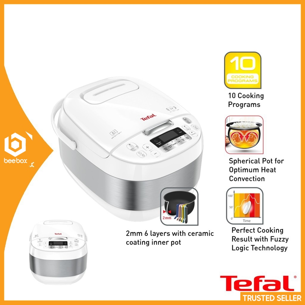 Tefal Delirice Fuzzy Logic Rice Cooker White (1.8L) RK7521 Shopee Malaysia