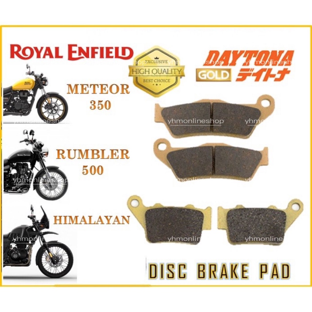 thumbnail image 2 of EBC Carbon Front Brake Pads FA181TT – Fits Royal Enfield Himalayan 2016-2023 2 of 5