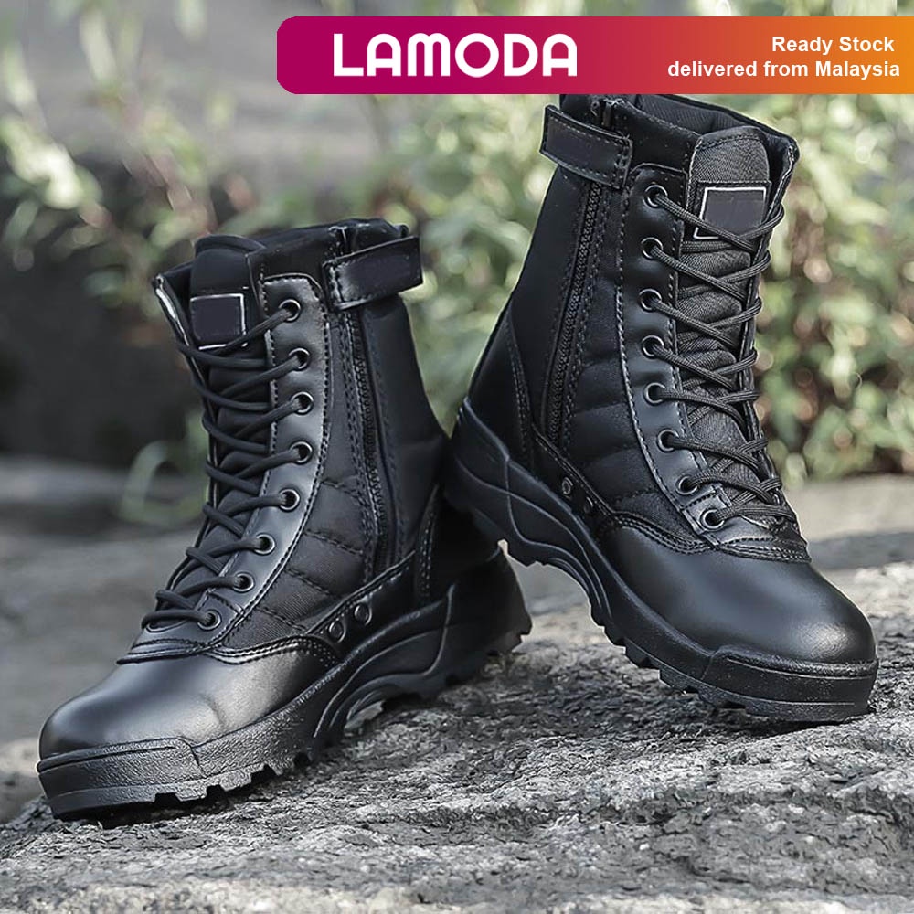 Combat shop boots shopee