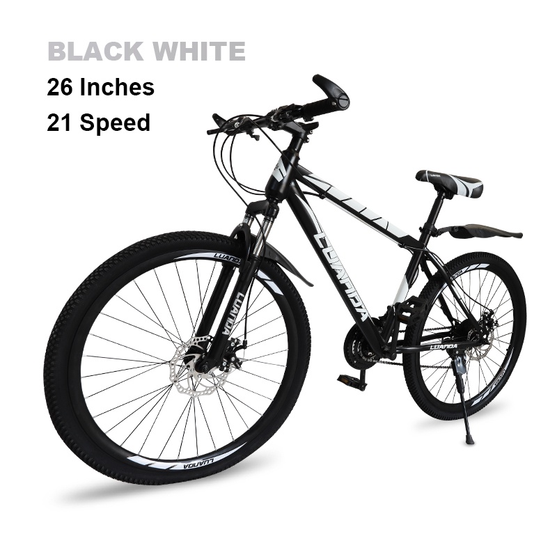 LUANDA Mountain Bike 26inch Off-Road Bicycles 21Speed Load-bearing ...