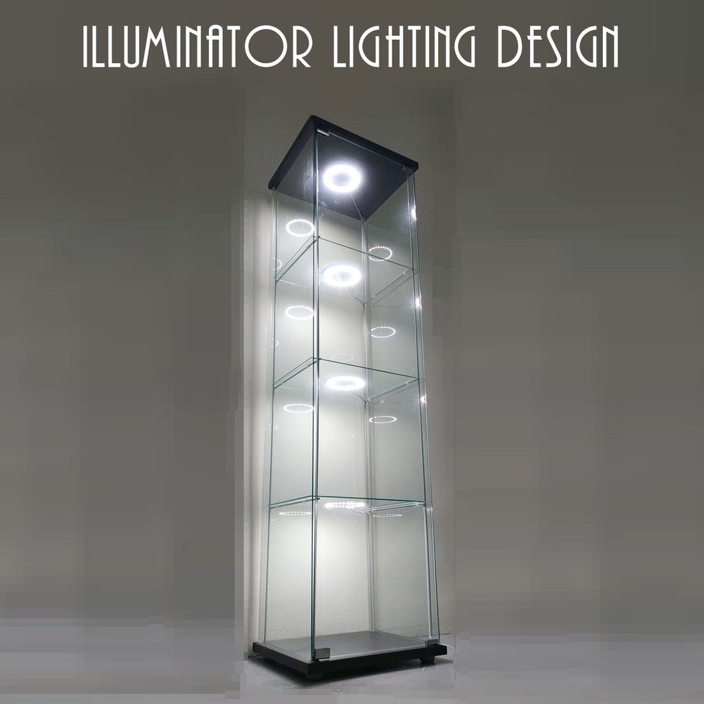 LED Rings Light LED Lighting Kits For IKEA DETOLF cabinet Aluminum Rings not cabinet Shopee Malaysia