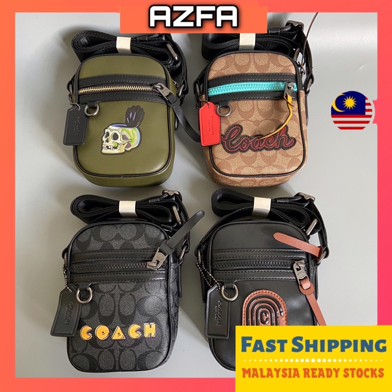 Coach slingbag new design 2022 beg lelaki, Men's Fashion, Bags, Sling Bags  on Carousell