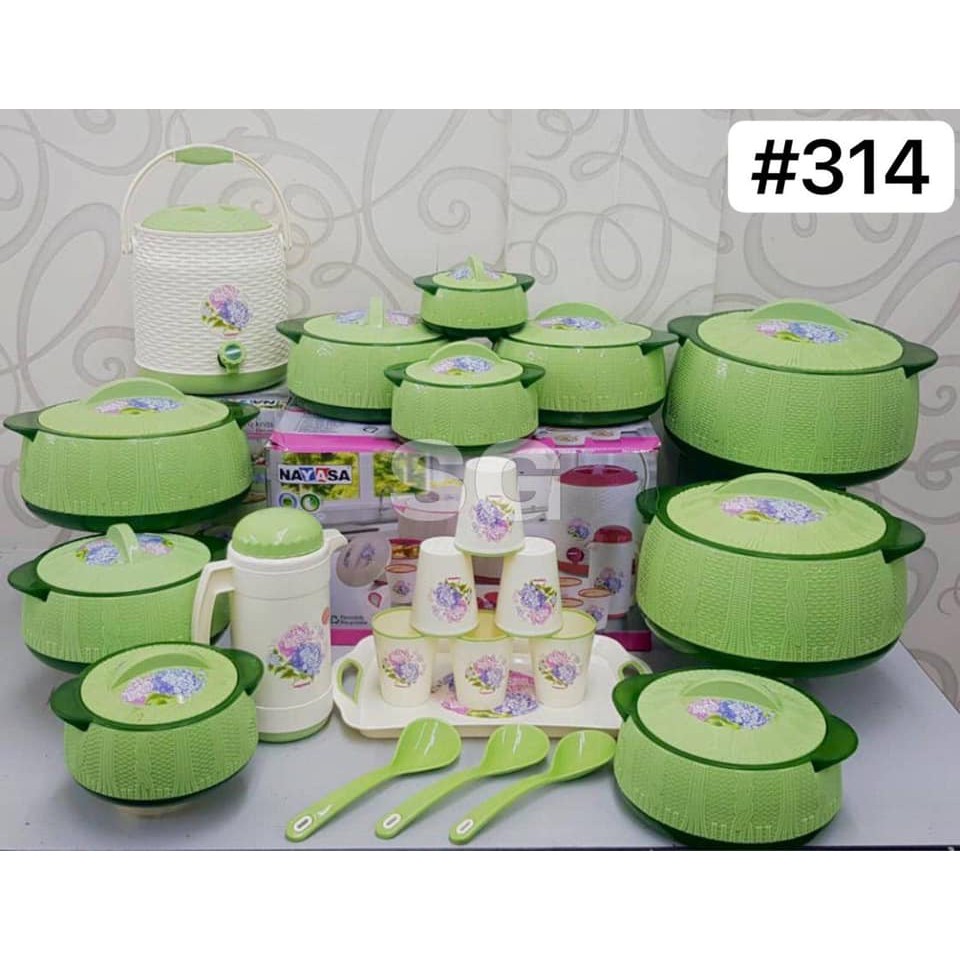 10 Pcs Of Nayasa Finesta Knits Deluxe Insulated Casserole ( Hot Pot