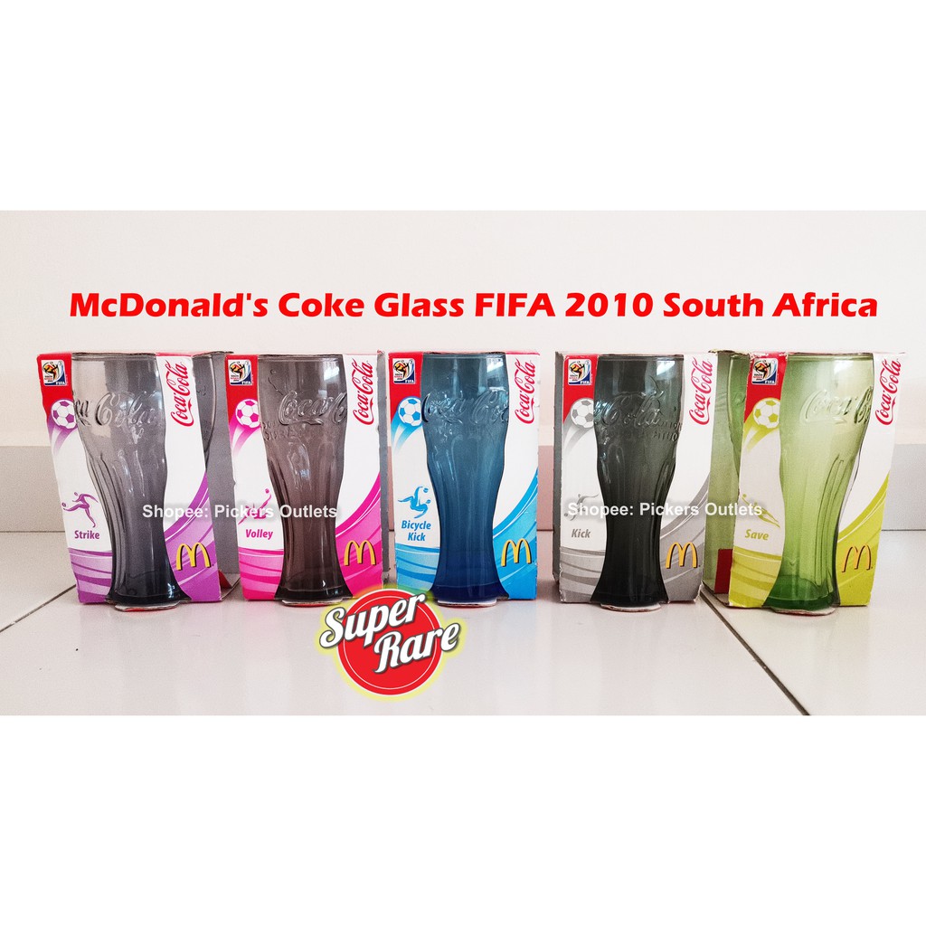 McDonald's Coke Glass FIFA 2010 South Africa | Shopee Malaysia