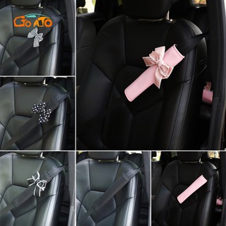 1 Pc Car Seat Belt Buckle Protector Cover Padding Suede Cover Auto