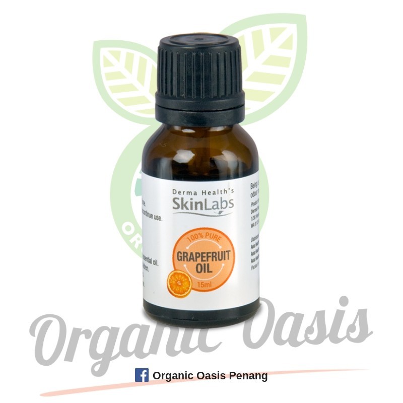Derma Health's Skinlabs Grapefruit Oil 15ml Reduce Water Retention