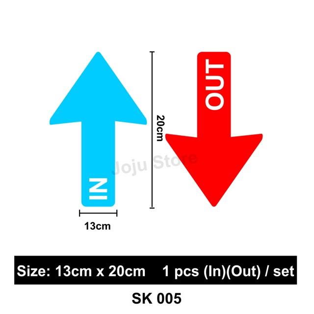 SOP Social Distance Floor Sticker / Floor Sticker Covid-19 SOP ...