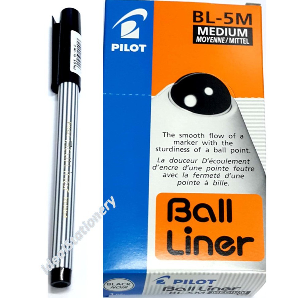 PILOT BALL LINER (BL5m) (Box of 12pcs) Shopee Malaysia