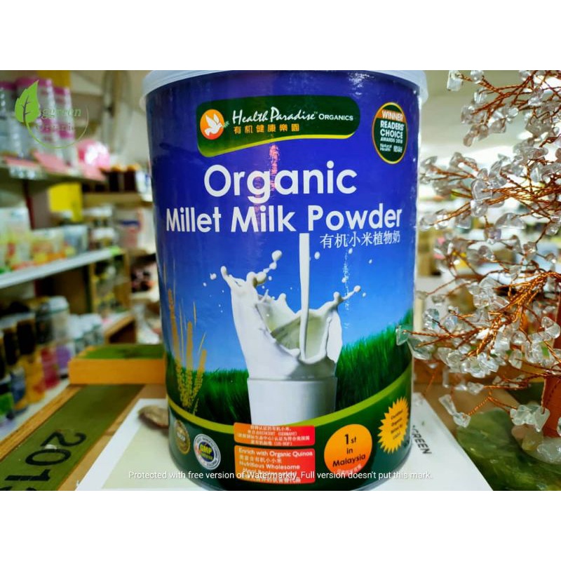 HEALTH PARADISE Organic Millet Milk Powder 700G | Shopee Malaysia