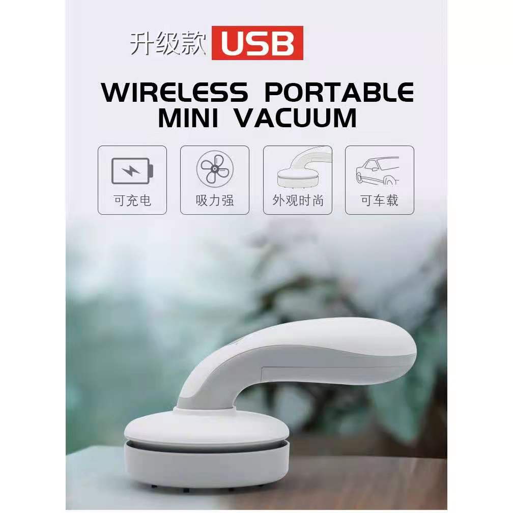 [ Ready Stock ] Mini Wireless Vacuum Cleaner Desktop Portable USB mini ...
