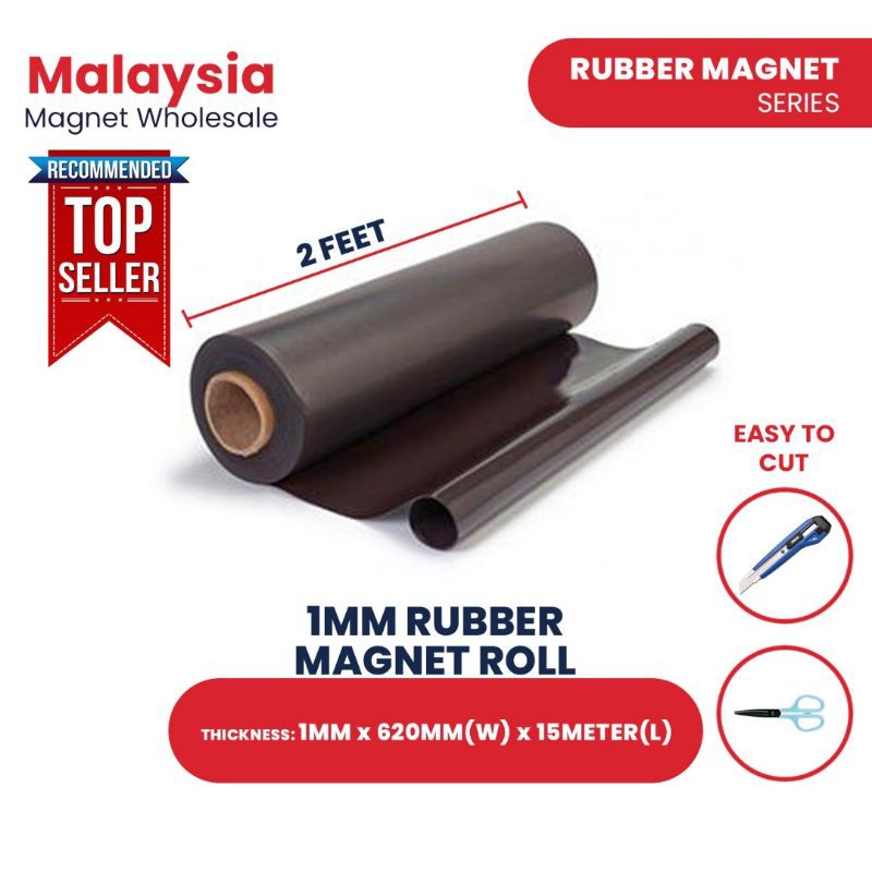 Buy Wholesale China Flexible Magnet Sheet Rubber Magnets Roll With