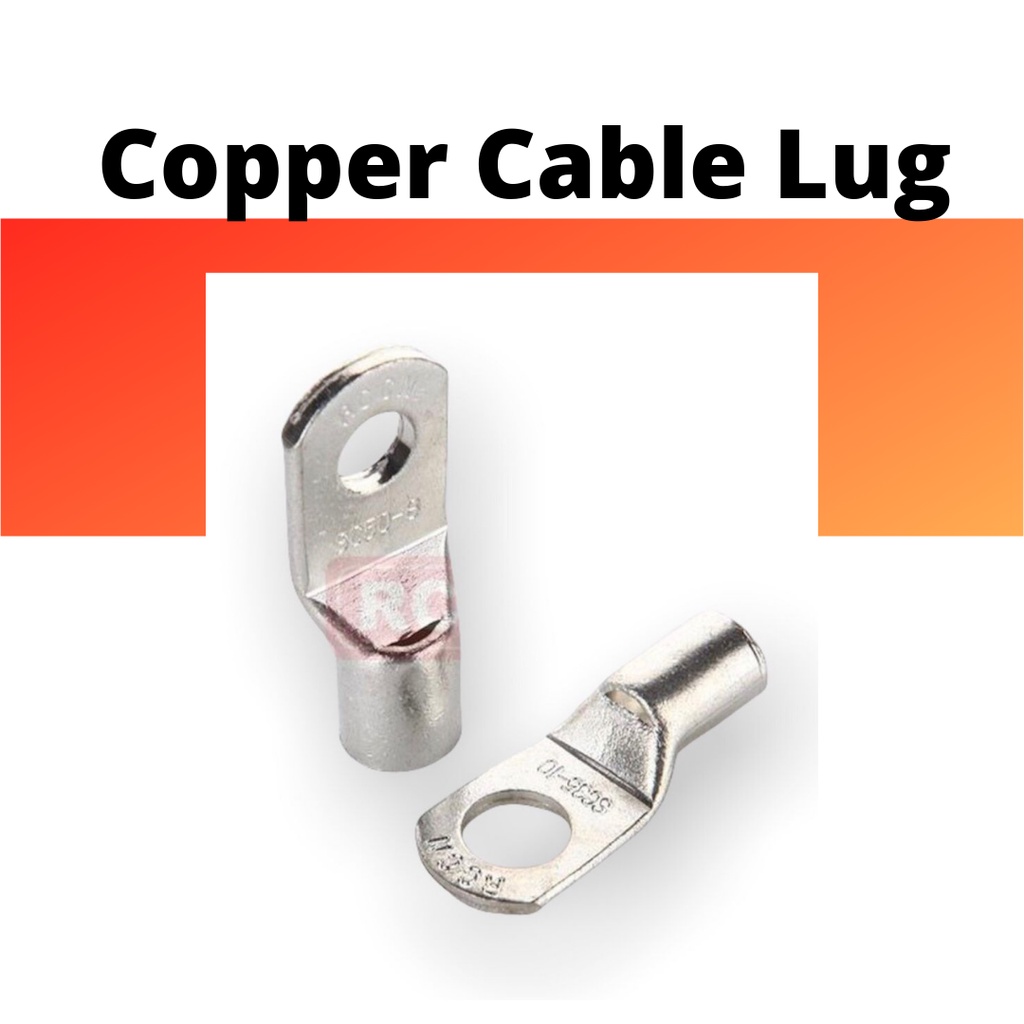 SC cable lug copper cable lug 4mm 6mm 10mm 16mm 25mm 35mm Shopee Malaysia
