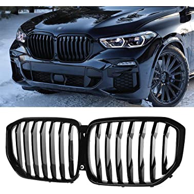 BMW X5 G05 Black Grill M Kidney Grille Compatible for (2019-2022 ...