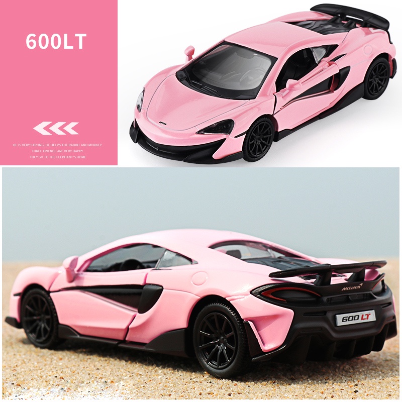 McLaren 600LT Modellauto 1:32 - Blaues Diecast Metal Modell