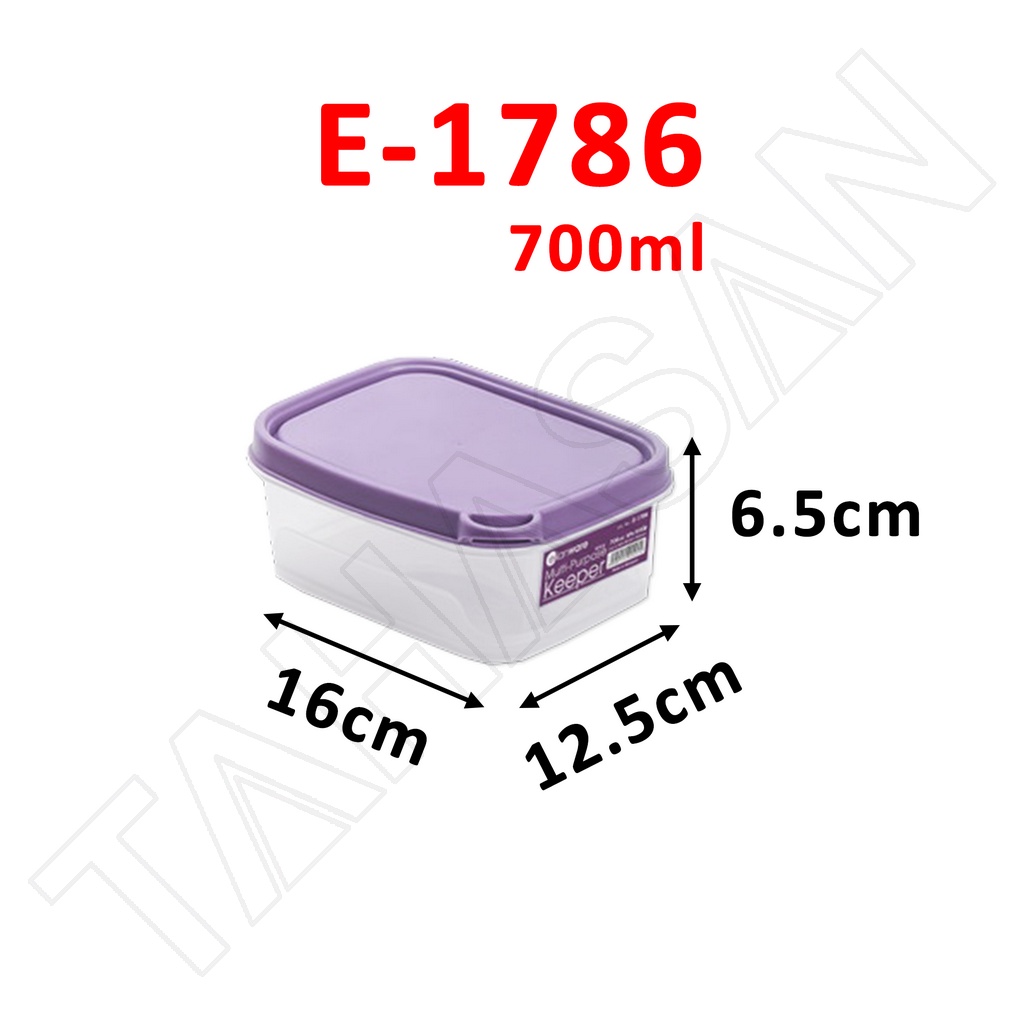 Elianware Eco Living Multipurpose Keeper Airtight Food Container Stackable Tupperware BPA Free