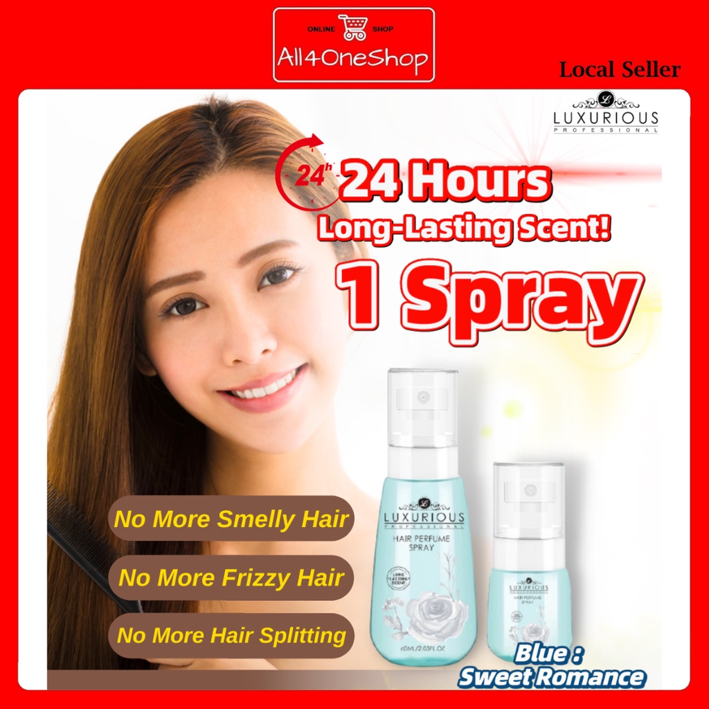 LUXURIOUS PROFESSIONAL HAIR PERFUME SPRAY MIST ( BLEU INSPIRING ) 30ML