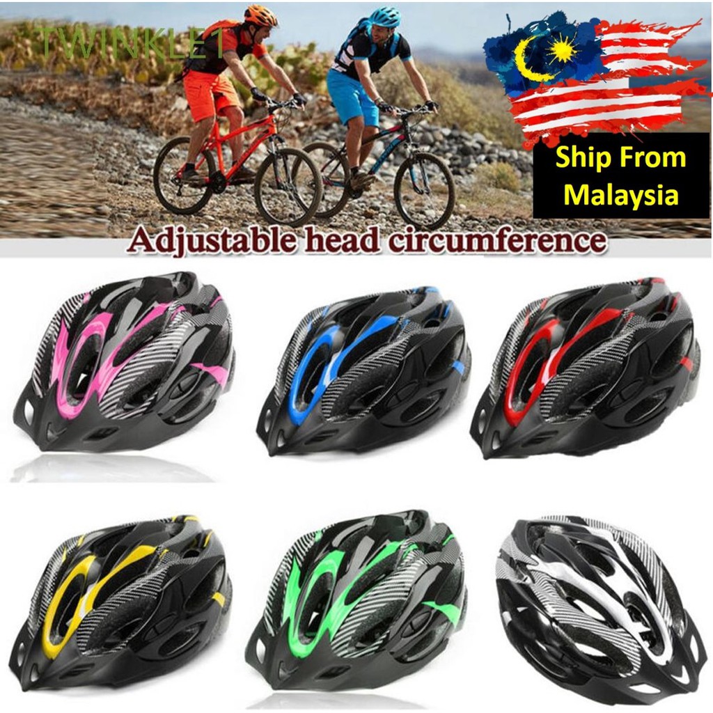 Helmet best sale basikal shopee