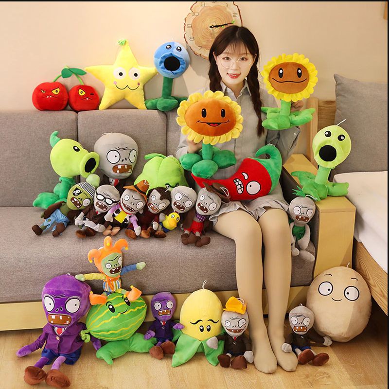 Jason Plants vs. Zombies plush doll birthday gift Baby Soothing Toys ...