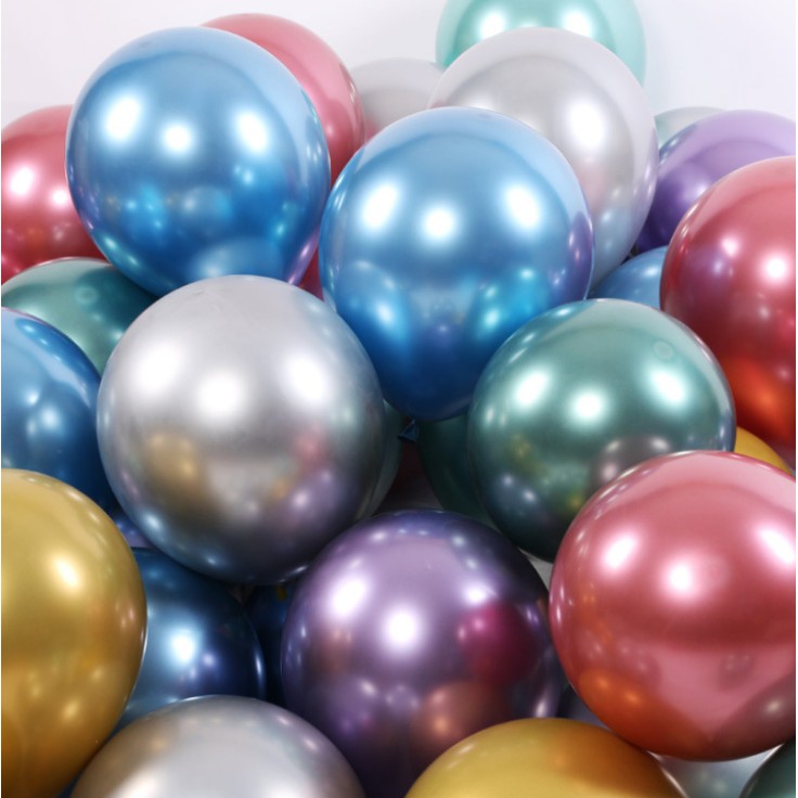 Qualatex Chrome Balloon 11 inch Premium Quality Color Shining Latex ...